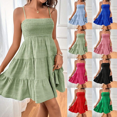 Damen bandeau trägerkleid - bandeau,