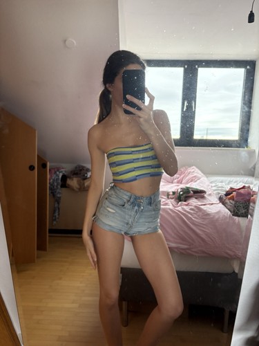 Damen top bandeau trägerlos - damen,