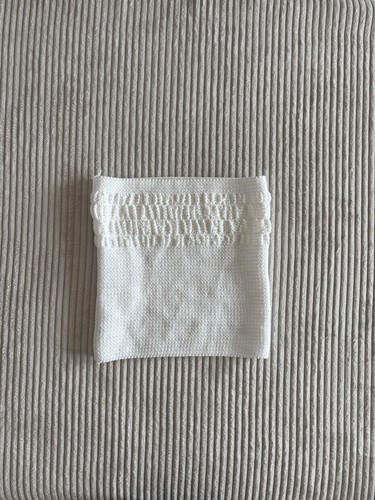 Weißes bandeau stricktop - weißes,