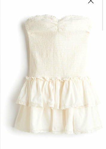 Trägerloses bandeau kleid - h&m, bandeau-kleid