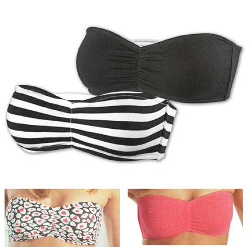 2er pack damen bandeau - 2er, bustier