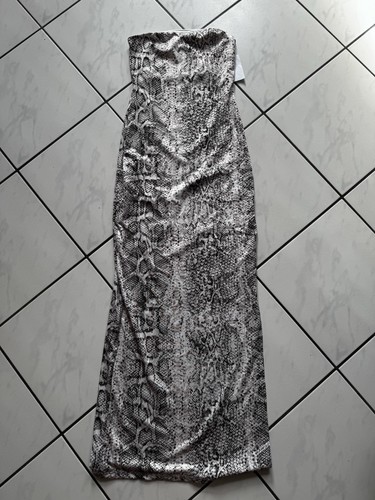 Bershka bandeau kleid - bershka, lang