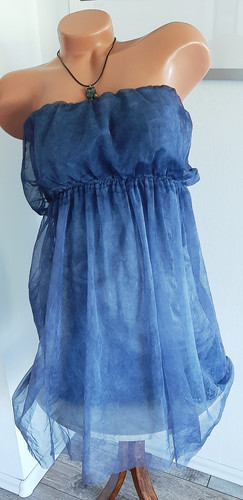 Italy bandeau minikleid bluse - italy,
