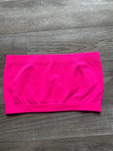 Bandeau neon pink neu - bandeau, s