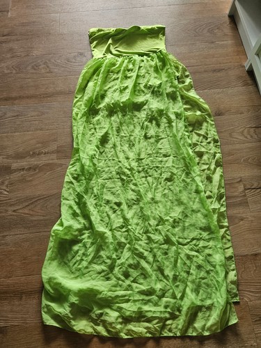 Strandkleid neon gelb grün - strandkleid, gelb/grün