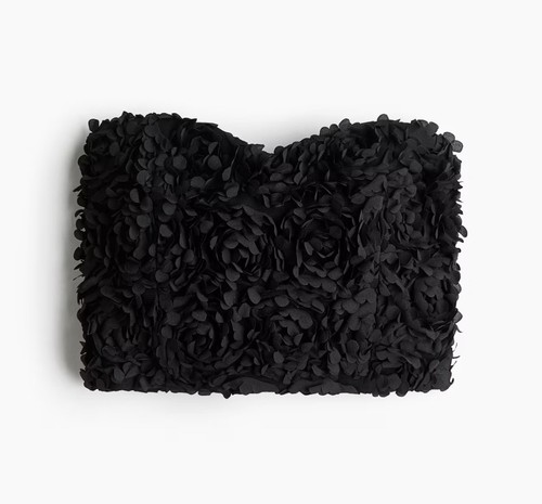 Kurzes bandeau top mit - kurzes,