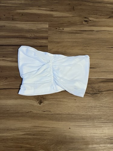Shein weißes bandeau top - shein,