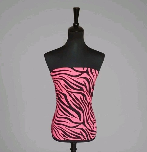 Melrose top bandeau pink - bandeau,