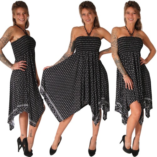 Kleid bandeau sommer - kleid,