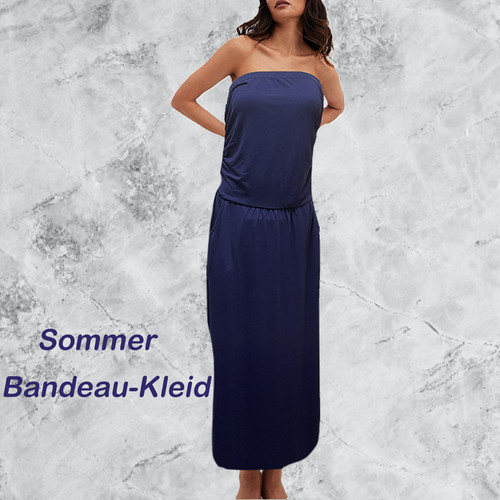 Sommerkleid schulterfreies - ,