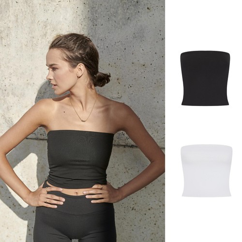 Damen stretch bandeau top - stretch,