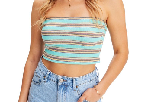 Gestreiftes damen bandeau top - bandeau,