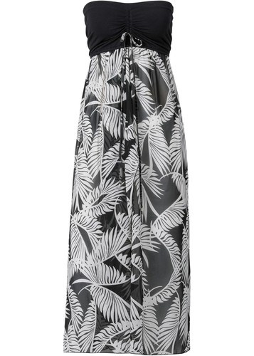 Strandkleid mit bandeau top - mit, bandeau-top