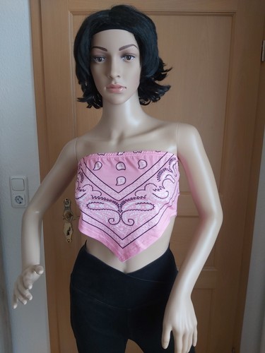 Damentop pink rosa - sv, weiß