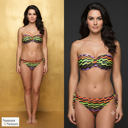 Nathalie bandeau bikini neu - bikini,