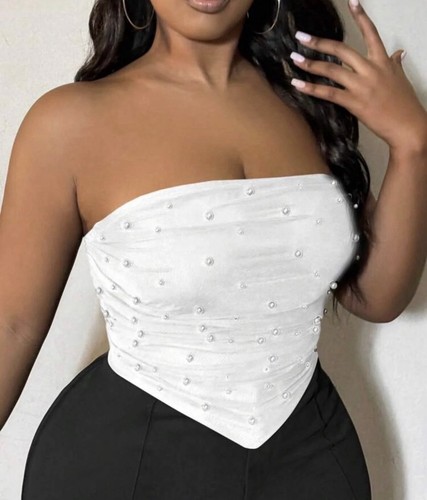 Bandeau perlen top größe - perlen,