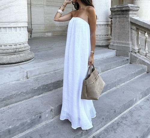 Dissh bandeau kleid weiß - bandeau,