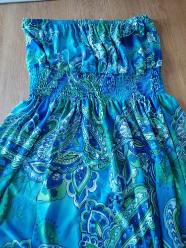 Damen stretch sommerkleid - stretch,